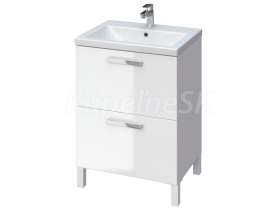 Cersanit MELAR 60 Skrinka umývadlová 60x69x45 v demonte, Biela Lesk S614-010-DSM