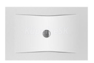 Jika PURE Oceľová obdĺžnik sprchová vanička 130x90x3cm s protihlukovými podložkami, biela