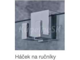 Jika H2934250000001 PURE upevňovacia sade pre Háčik na ručníky, chróm