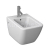 Jika PURE Závesný bidet 53x35,3cm, s 1 otv. pre batériu, biela