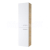 Ravak CHROME SB 390 vysoká kúpeľnová skrinka capuccino/biela lesklá,Ľavá + Cleaner