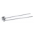 Sapho X-ROUND dvojitý držiak uterákov otočný 420mm, chróm