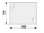 Jika H4557611731441CLEAR Hranaté zrkadlo 100x81cm,2úchyt dosteny,neotáčac o 90°,fazeta 5mm