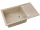 Alveus INTERMEZZO 130 kuchynský granitový drez so sifónom 78x48 - G-55 Beige 1117048