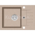Alveus NIRO 30 kuchynský granitový drez so sifónom 58x42 - G-55 Beige