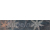 Cersanit ELVANA blue 5x25, listela, WD231-018