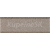 Cersanit SOPRANO technický gres GRAPHITE SKIRTING SATIN 7,2X29,7