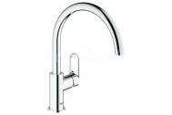 GROHE BauLoop Páková drezová batéria, otočný výtok, chróm 31368001 31368001