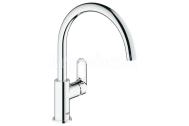 GROHE BauLoop Páková drezová batéria, otočný výtok, chróm 31368001