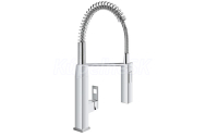 GROHE Eurocube Páková drezová batéria, otočný výtok, chróm 31395000 31395000