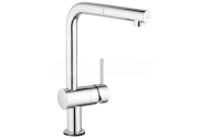 GROHE Minta Touch Elektronická páková drezová batérie, vyťahovací výtok, chróm 31360001
