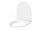 Cersanit PARVA SLIM WC sedátko SoftClose, EasyOff, duroplast, antibakt, Biela K98-0136
