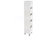 Cersanit S584-002 CITY vysoká skrinka 35x180x30 prídavná, Biela