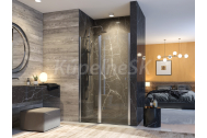 Aquatek GLASS B5 Sprchové dvere do niky 90x195cm, Univerz, krídlové dv., chróm, číre sklo
