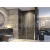 Aquatek GLASS B7 Sprchové dvere do niky 120x195cm, Univerz, krídlové dv., chróm, číre sklo