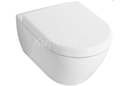 V&B SUBWAY 2.0 35,5x48 WC misa závesná kompakt SupraFix,CeramicPlus, Biela Alpin 560610R1