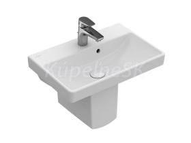 V&B AVENTO 55x37 umývadlo závesné s prepadom, Biela 4A005501