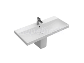 V&B AVENTO 80x47 umývadlo závesné s prepadom, Biela 41568001
