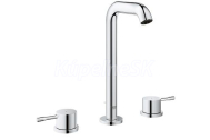 GROHE Essence New umývadlová 3-otvorová batéria,odtoková súprava,chróm 20299001