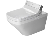 Duravit DURA STYLE SENSOWASH WC závesné 37x62 HygieneGlaze, skryt.upevn, Biela 2542592000