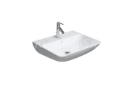 Duravit ME by Starck Washbasin 550mm ME by Starck white with OP, with TP, 1 TH