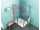 Polysan ZOOM LINE dvere do niky/pre rohový sprchový kút 90x190cm, rám chróm, sklo číre