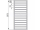 ZEHNDER Subway kúpeľňový radiátor 973 x 450 biela RAL 9016 (výkon 401W)