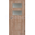 Doornite CPL-Premium laminátové DOMINANT 2 SKLO Natural interiérové dvere, DTD
