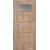 Doornite CPL-Premium laminátové DOMINANT 1 SKLO Dub prírodný-vertik interiérové dvere, DTD