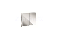 EMCO skrinka zrkadlová ASIS PRIME 80x70x15,3cm 2-krídlová zadná stena zrkadlo