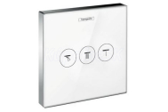 Hansgrohe 15736400 Shower Select Glass,uzatvár.a prep.ventil pre 3 spotrebiče,chróm 157364
