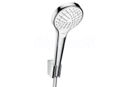 Hansgrohe 26411400 CROMA Select S ručná sprcha Vario Porter sada 1,60 m biela/chróm