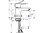 Hansgrohe 71702000 TALIS E umývadlová batéria bez výpuste ComfortZone80,chróm
