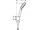 Hansgrohe 26569400 CROMETTA sprchová súprava 1jet 9l/min.držiak Porter,160cm biela/chróm