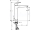 Hansgrohe 31531000 FOCUS umývadlová batéria 230, s výpusťou,chróm