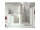 Huppe ALPHA 2 GT1 posuv.dvere do niky al.pre bočnú stenu 2-d,90x190,chróm lesk,sklo číre