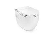 Roca MERIDIAN WC-kombi stojace,nádržka zabudovaná,DualFlush + sedátko SlowClose,biela