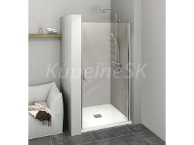Polysan ZOOM LINE sprchové dvere do niky 90x190 cm Číre/Chróm Lietacie dv.