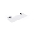 Nimco KEIRA polička 30x11cm chróm/extra číre matné sklo