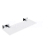 Nimco KEIRA polička 30x11cm chróm/extra číre matné sklo