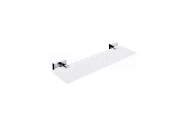 Nimco KEIRA polička 40x11cm chróm/extra číre matné sklo KE 22091B-40-26