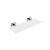 Nimco UNIX polička 30x11cm chróm/extra číre matné sklo, UN 13091B-30-26