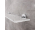 Nimco UNIX polička 60x11cm chróm/extra číre matné sklo, UN 13091B-60-26