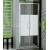 SanSwiss Top-Line TOPP2 Dvojkrídlové dvere do niky 1000x1900 Aluchróm/Línia