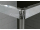 SanSwiss Top-Line TOPS3 Posuvné dvere do niky 1000x1900 Aluchróm/Línia