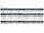 SanSwiss Top-Line TOPS4 Posuvné dvere do niky s 2 pevn.st. 1200x1900 Aluchróm/Línia