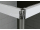 SanSwiss Top-Line TOPS4 Posuvné dvere do niky s 2 pevn.st. 1600x1900 Aluchróm/Mastercarré