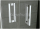 Ronal Top-Line Jednokrídlové dvere s pevným dielom 120x190cm, Pravé, Aluchróm/Mastercar