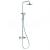 Kludi LOGO Dual Shower Systém chróm 6808305-00 s vaňovým výtokom