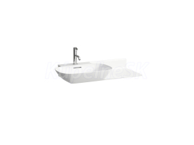 Laufen INO Umývadlo do nábytku 90x45cm, s 1 otvorom pre batériu uprostred, biela